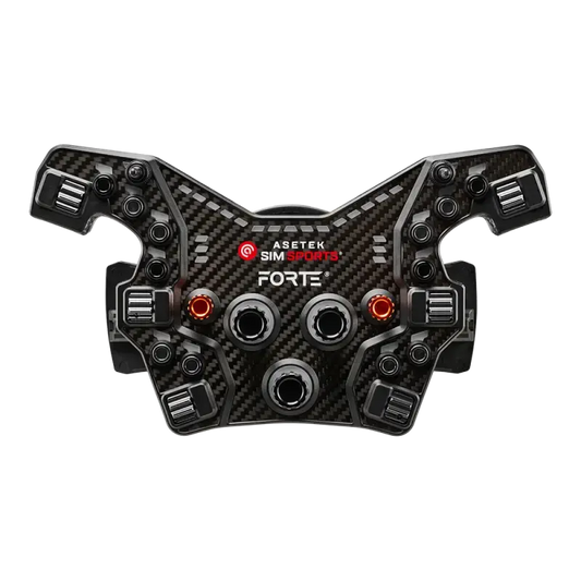 Asetek SimSports - Forte Formula Button Box (Black, Aluminum)