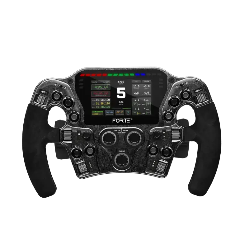 Asetek SimSports Forte® Formula Pro Steering Wheel - KartKings