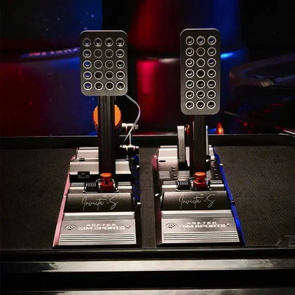 Asetek Simsports Invicta™ S-Series T.H.O.R.P.™ II - Throttle and Brake Pedals - KartKings
