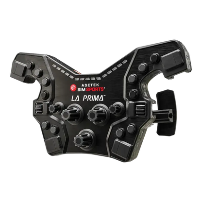 Asetek SimSports La Prima™ Formula Button Box (Black) - KartKings