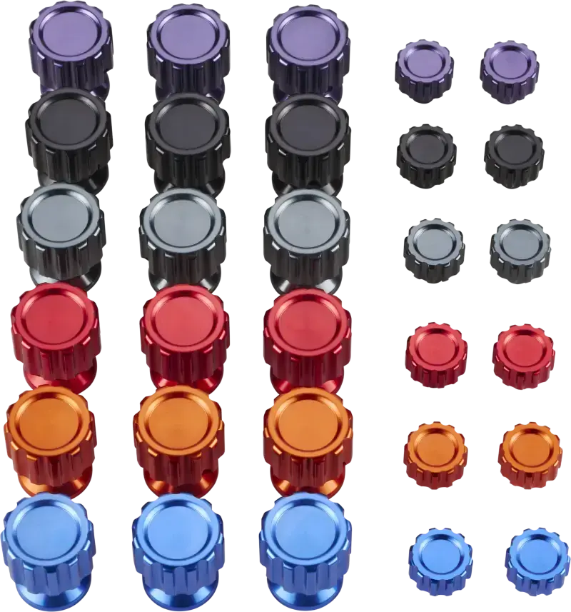 Asetek SimSports Rotary Encoder & Kinky Switch Color Kit - KartKings