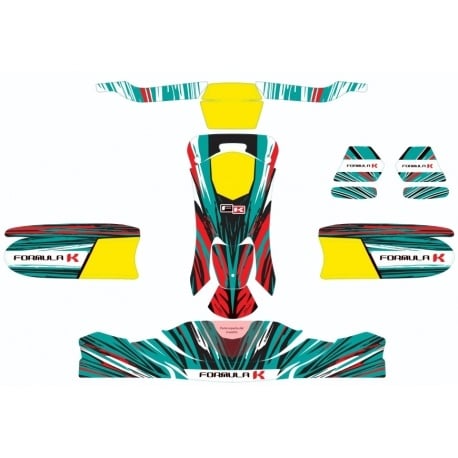 Formel K Aufkleberset KG 507/8