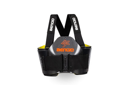 Bengio AB7 Rippenschutz FIA 8870-2018 Zulassung Fluoreszierendes Orange