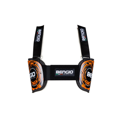 Bengio Stoßstangen-Rippenschutz schwarz/fluoreszierend orange