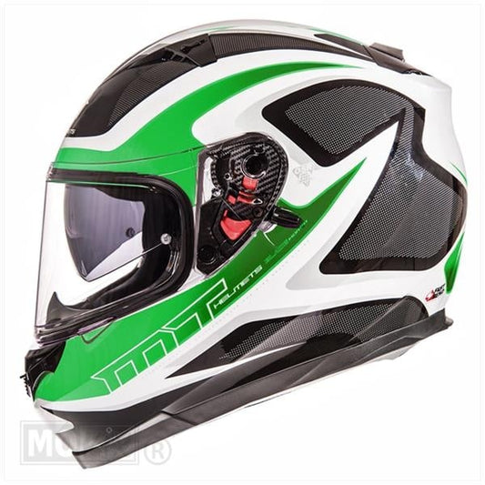 MT Helmets Blade SV Morph Weiß/Grün