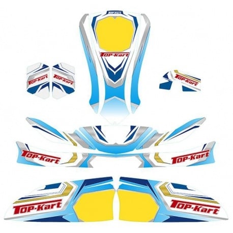 Top Kart Aufkleberset KG MK14 mini
