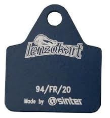 LenzoKart Mini Bremsbelag Hart schwarz