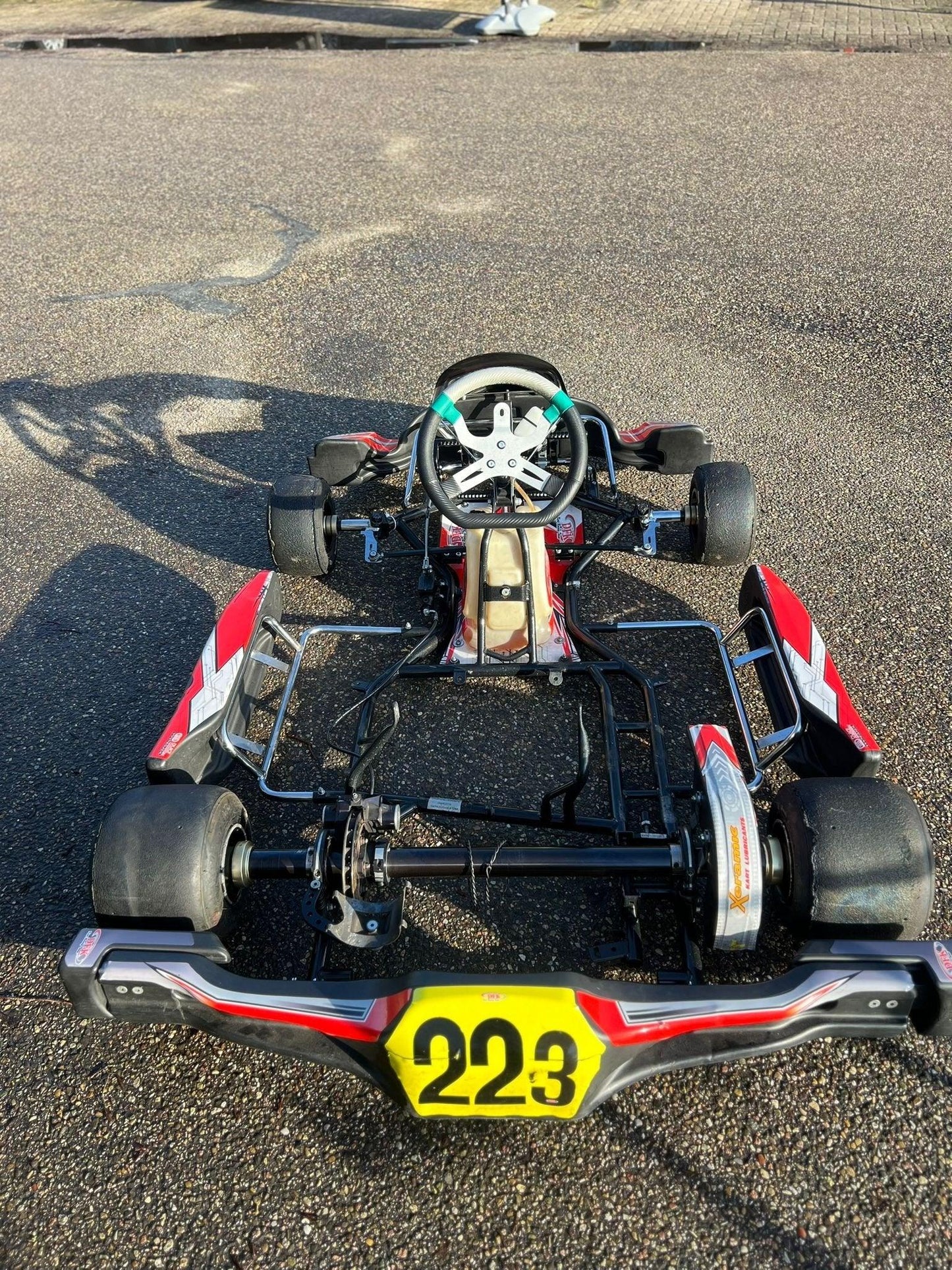Gebruikte Falcon Charlotte OK/OKJ rollend chassis - KartKings