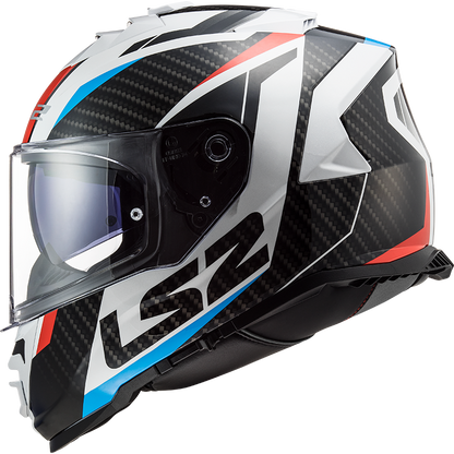 LS2 FF800 Storm II Racer glänzend blau/rot/weiß