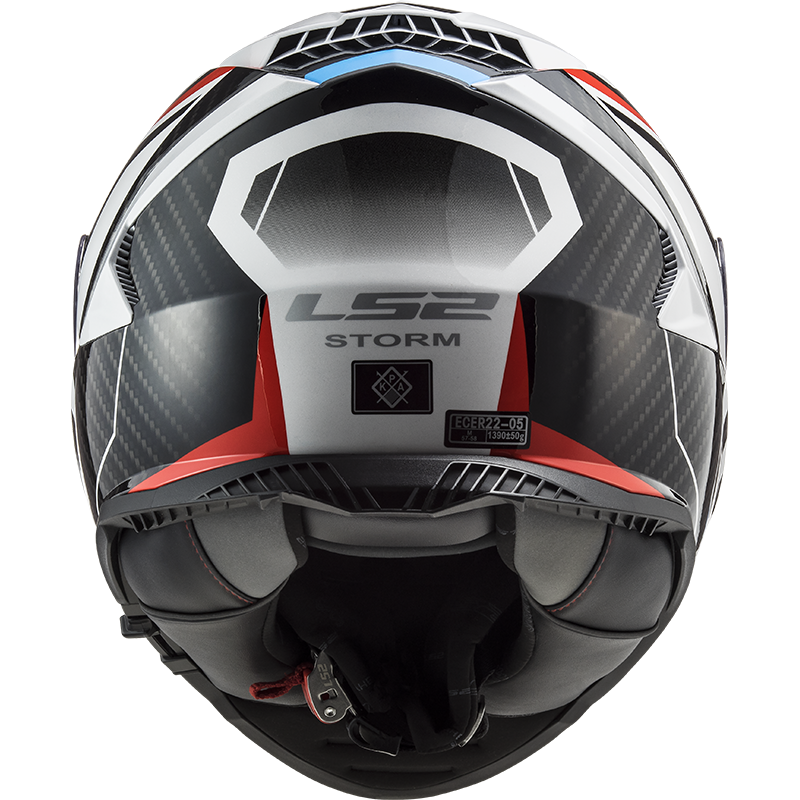 LS2 FF800 Storm II Racer glänzend blau/rot/weiß