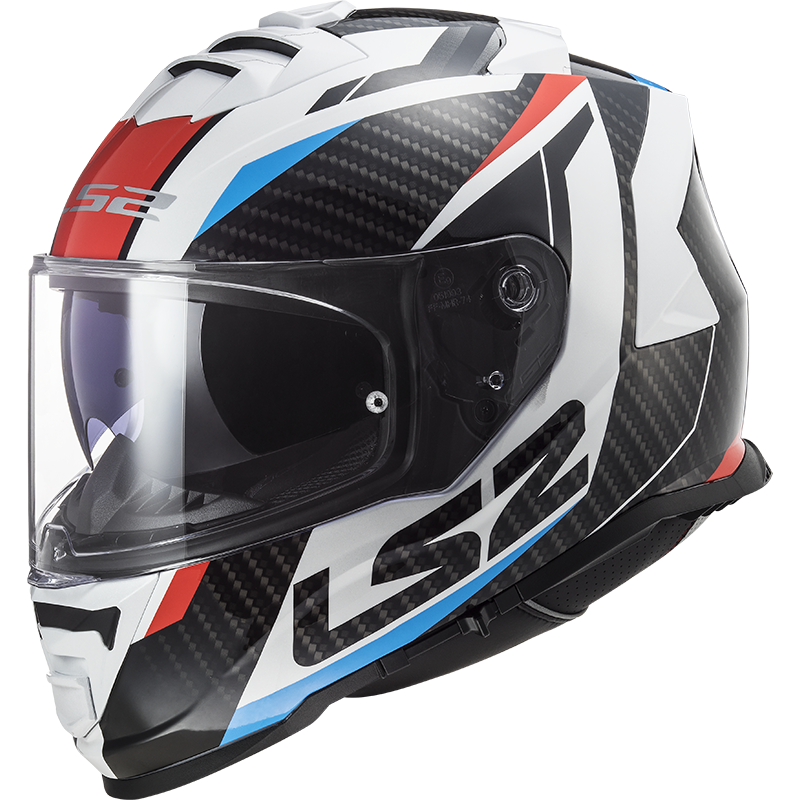 LS2 FF800 Storm II Racer glänzend blau/rot/weiß