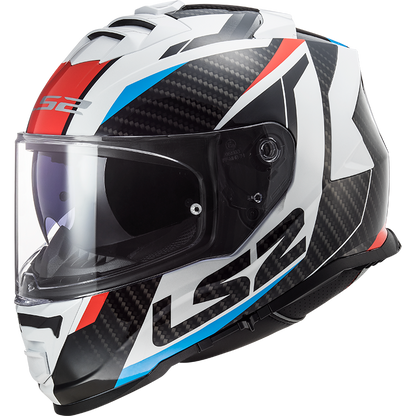 LS2 FF800 Storm II Racer glänzend blau/rot/weiß