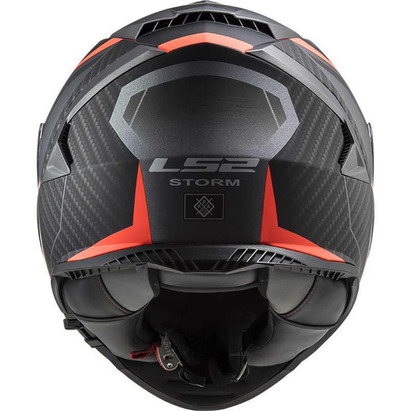 LS2 FF800 Storm II Racer Matt Titan Fluor Orange