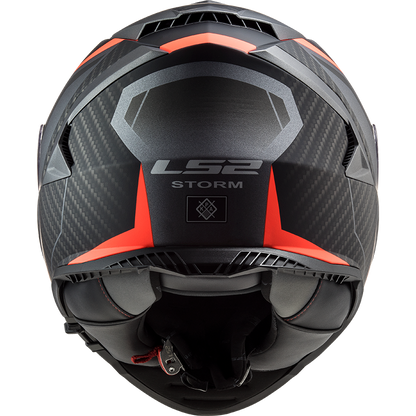 LS2 FF800 Storm II Racer Matt Titan Fluor Orange