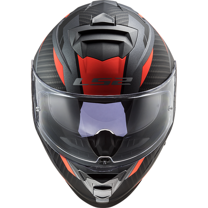 LS2 FF800 Storm II Racer Matt Titan Fluor Orange