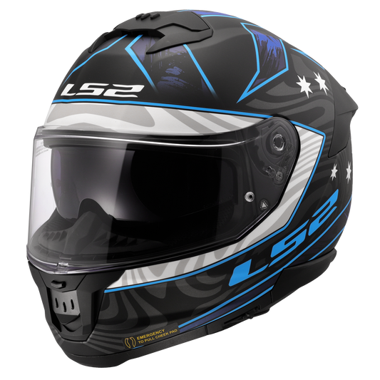 LS2 FF808 Stream II Galdam schwarz/blau