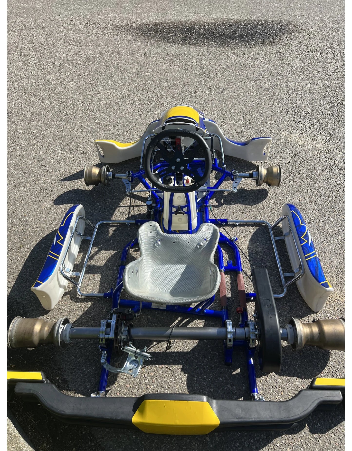Gebruikte Formula K rollend chassis