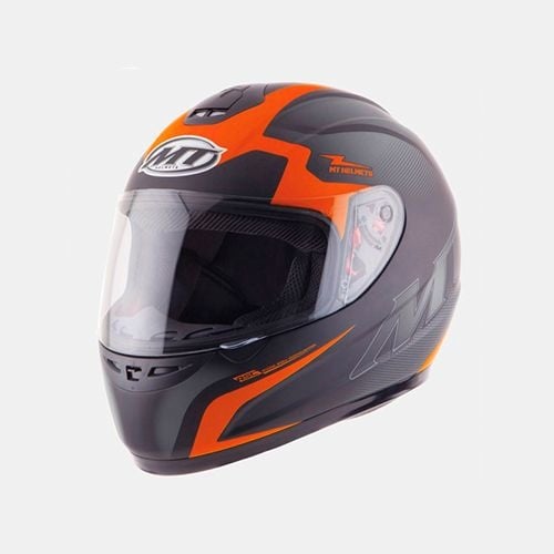 MT Helmets Thunder 2 Squad Schwarz/Orange
