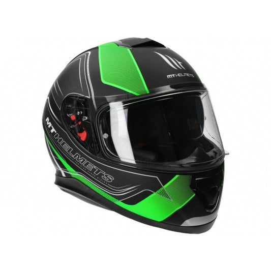MT Helmets Thunder 3 SV mattgrün/schwarz