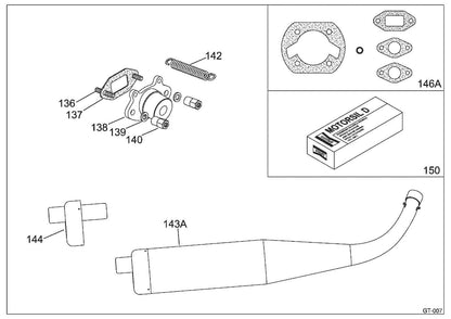 Iame 60CC Swift gasket set