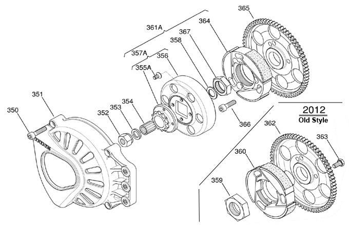 Iame X30 Kupplungsring
