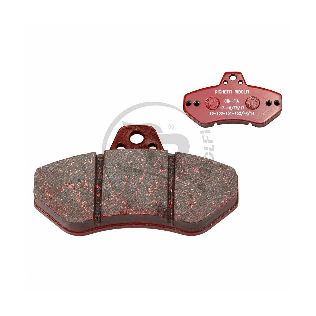 RR Bremsbelagsatz rot Typ 220