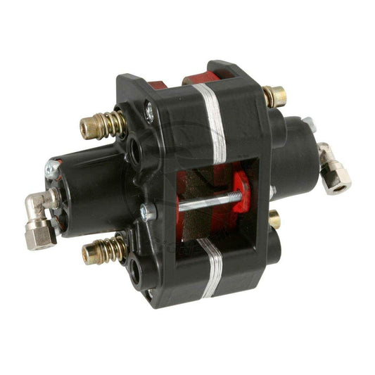 RR Bremssattel hinten schwarz