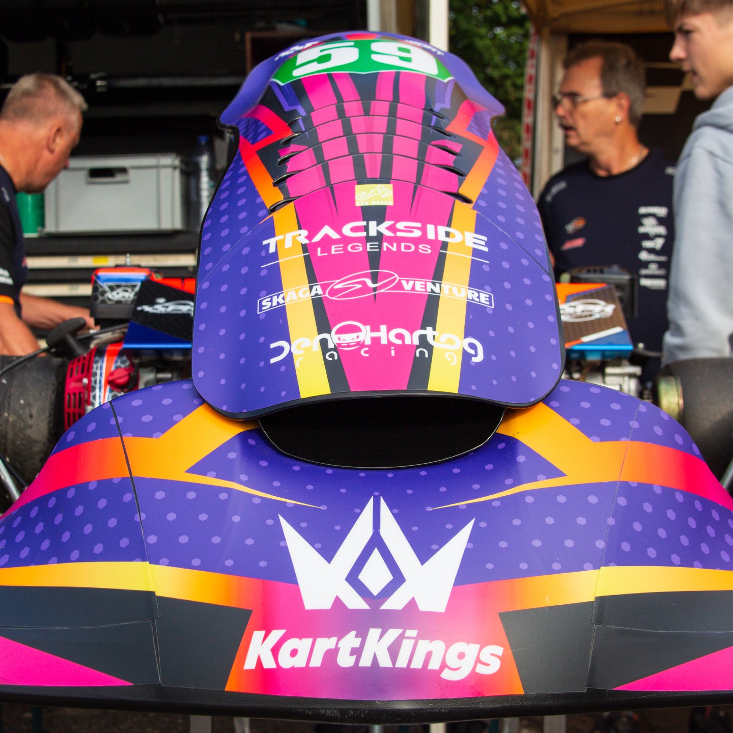 Benutzerdefiniertes Kart-Aufkleberset / Lackierungsdesign