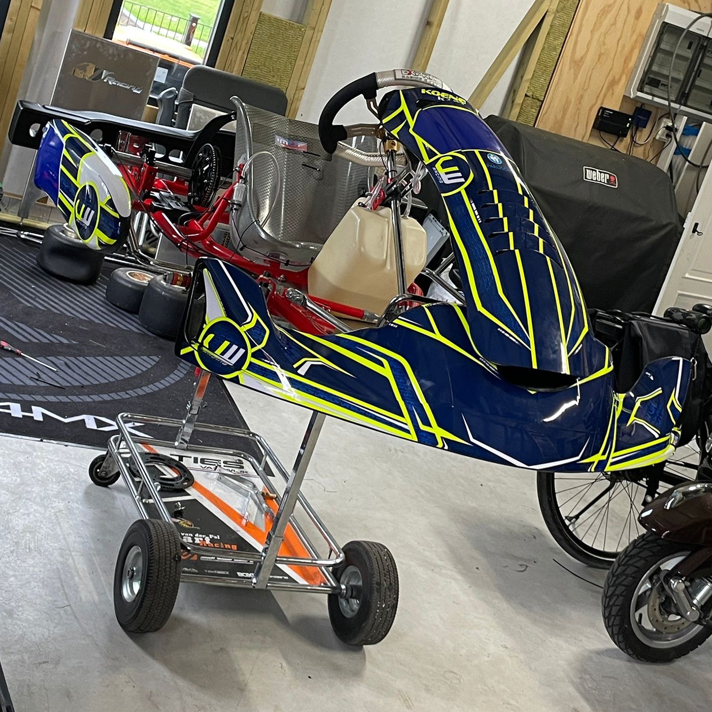 Benutzerdefiniertes Kart-Aufkleberset / Lackierungsdesign