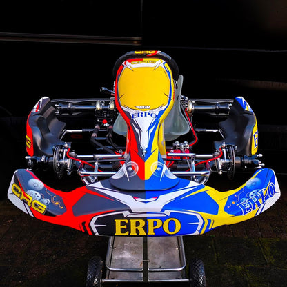 Benutzerdefiniertes Karting-Aufkleberset-Design