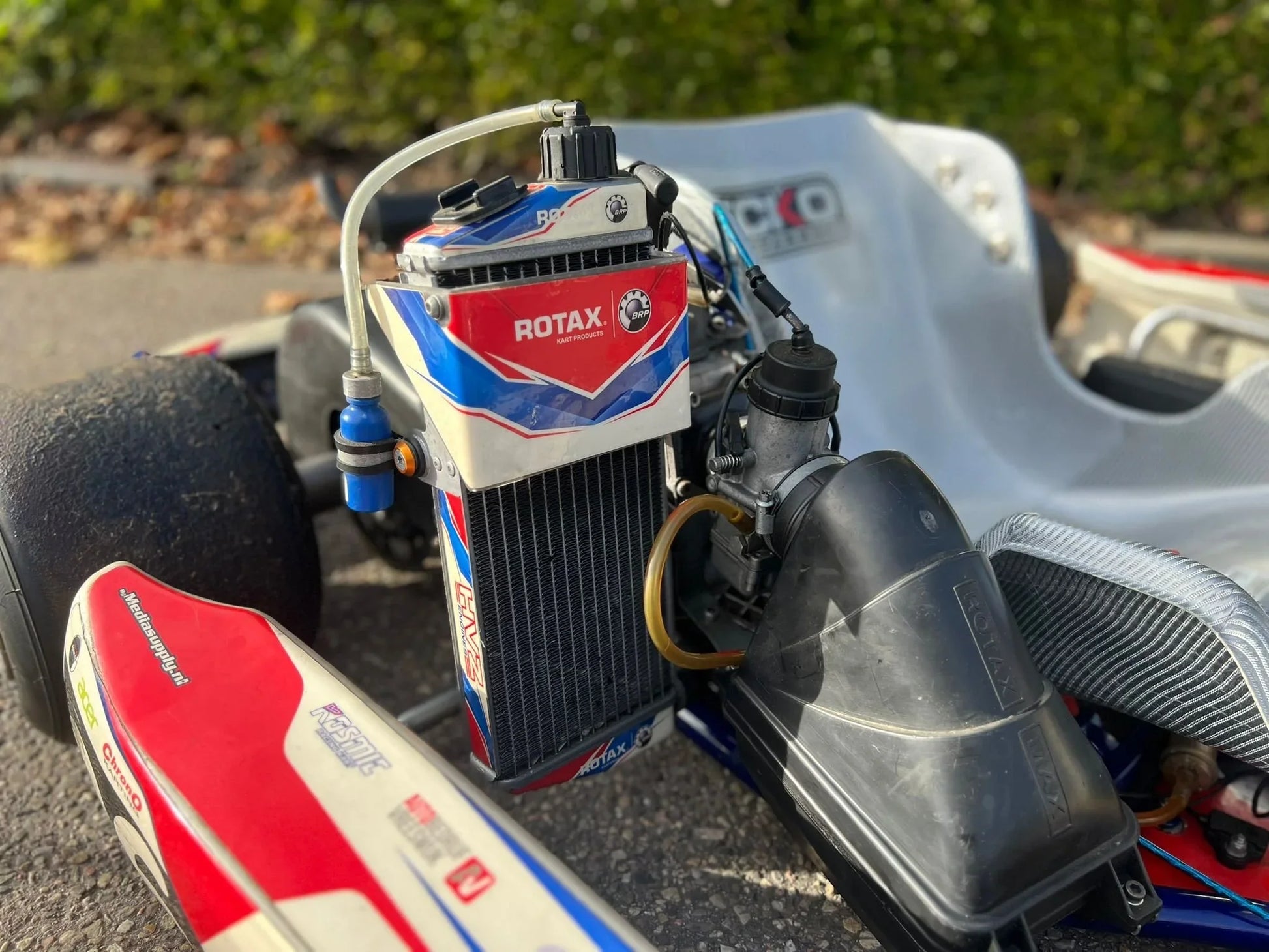 Gebruikt OTK Kosmic met Rotax Senior EVO 1 en Mychron laptimer - KartKings