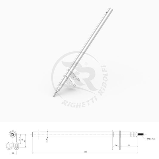RR-Lenker M8 L=420MM