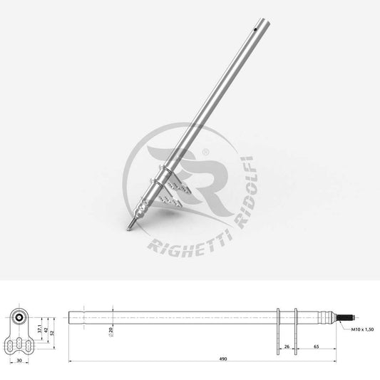 RR-Lenker M10 L=490MM