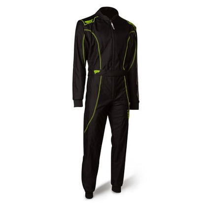 Speed LVL2 overall RS-1 Barcelona zwart/fluor geel
