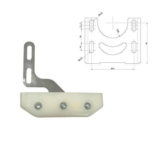 RR Bremsscheibenschutz - Typ Mini 4 Löcher