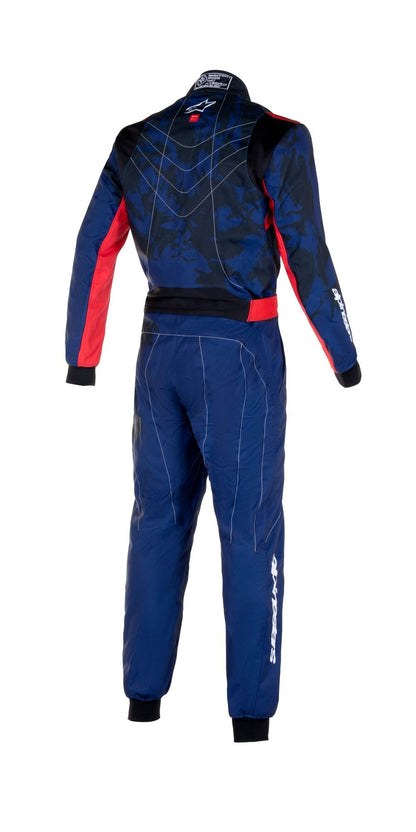 Alpinestars KMX-9 v2 Graphic 5 Marineblau / Rot
