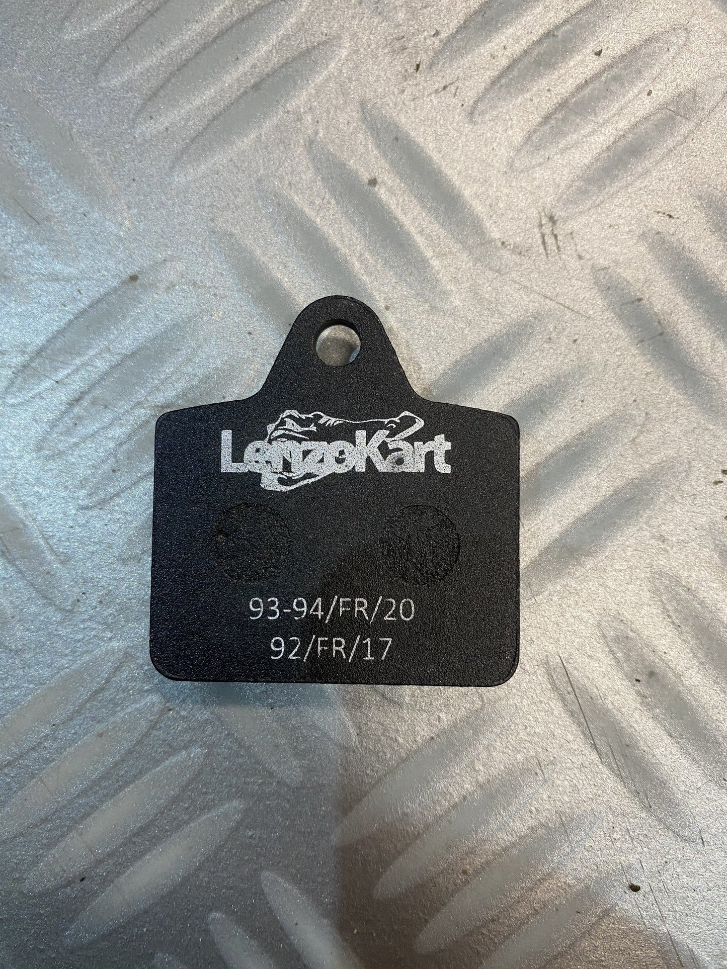 Lenzo/Luxor Bremsbelag hinten OK/OKJ/KZ Hart / Schwarz lkf9 Zulassung 93/fr/ch