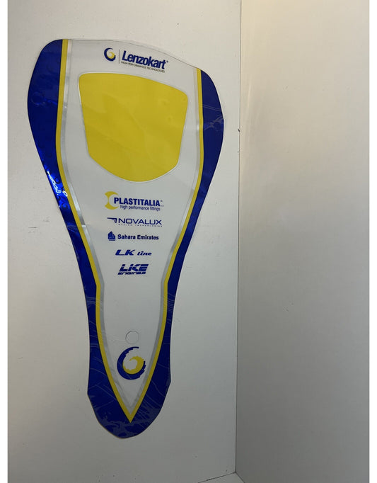 Lenzo Kart sticker for front shield KG 506