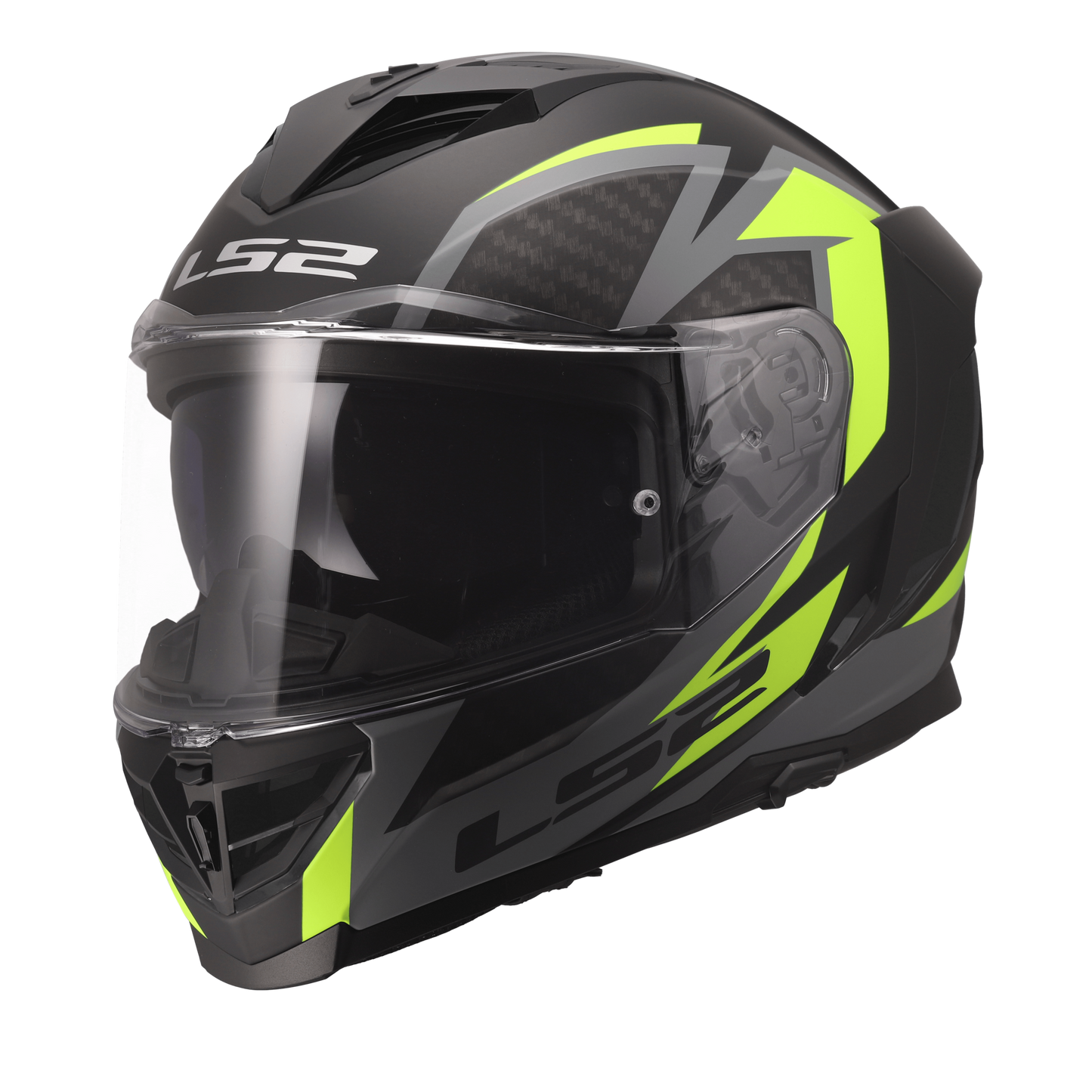 LS2 FF818 Storm III Dynamo Zwart / Fluor Geel