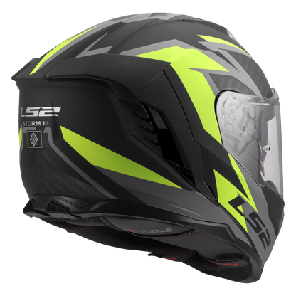 LS2 FF818 Storm III Dynamo Zwart / Fluor Geel