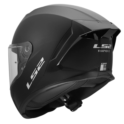 LS2 FF820 Rapid III matt zwart - KartKings