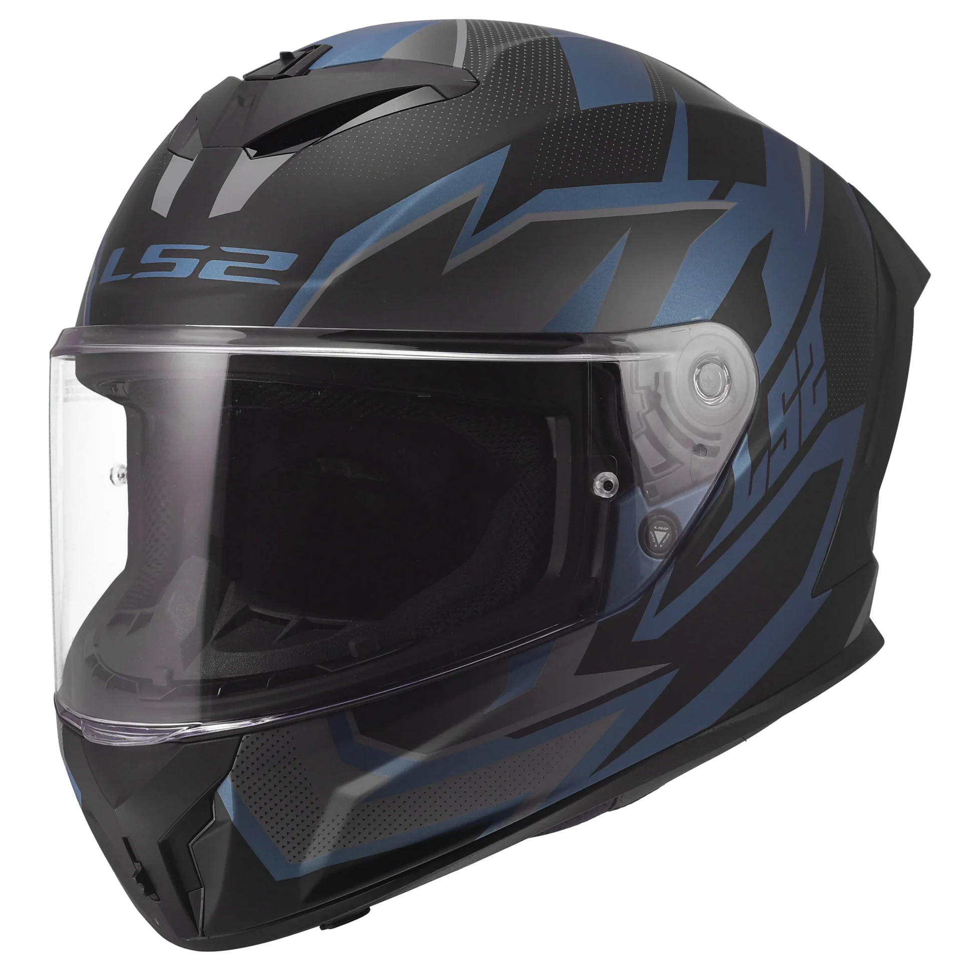 LS2 FF820 Rapid III XTREM zwart/blauw - KartKings