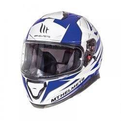 MT-Helme Thunder 3 Blau / Weiß