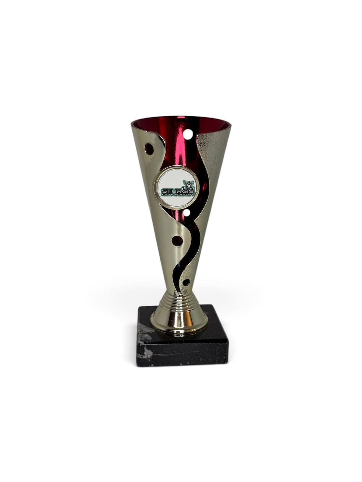 Sturgis kart academy beker 17 cm rood