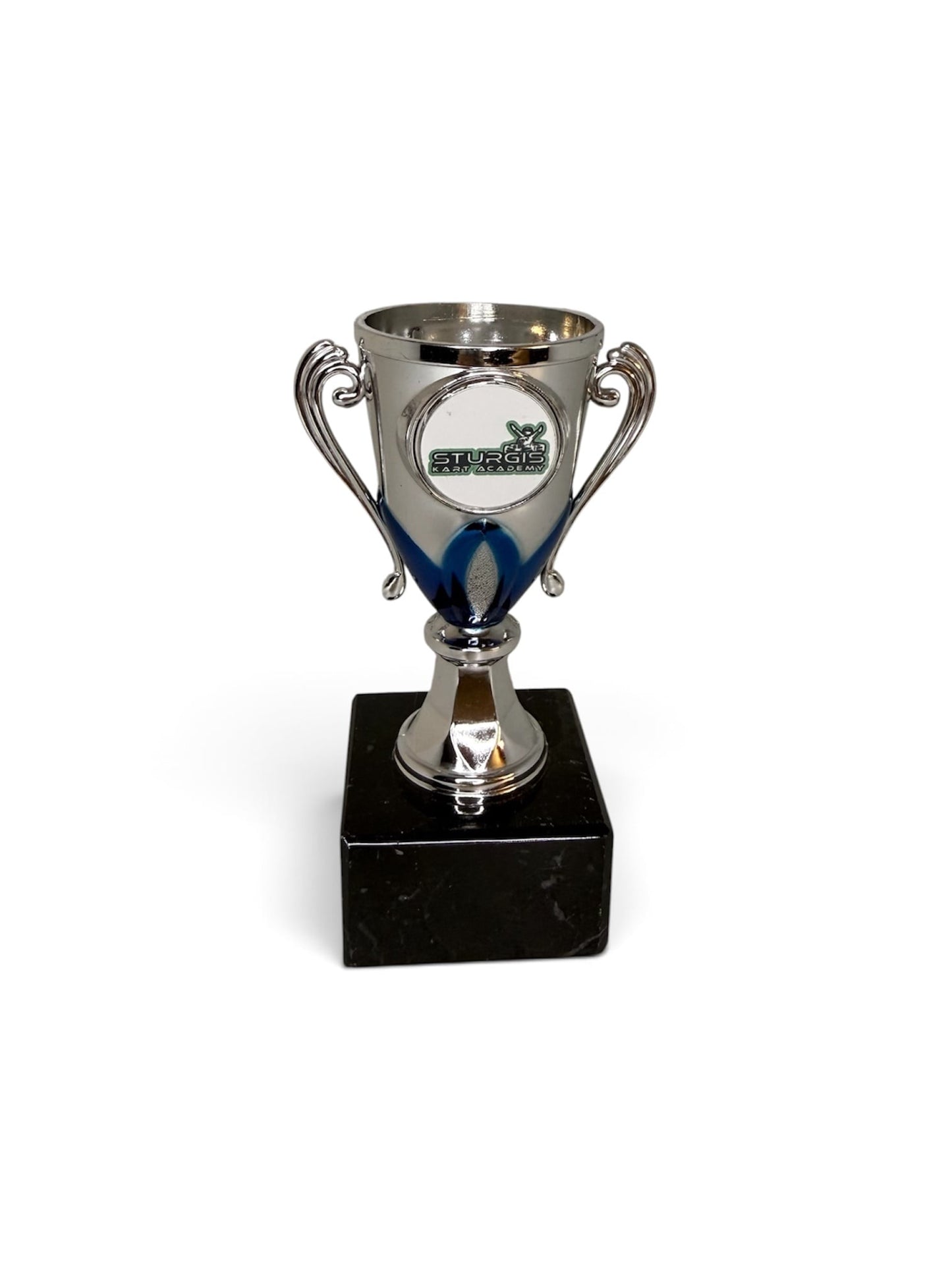 Sturgis kart academy beker 13 cm blauw