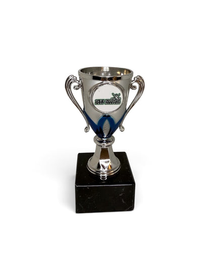 Sturgis kart academy beker 13 cm blauw
