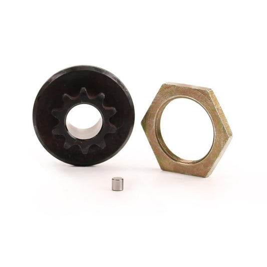 Imitation front sprocket Rotax max incl pin and nut