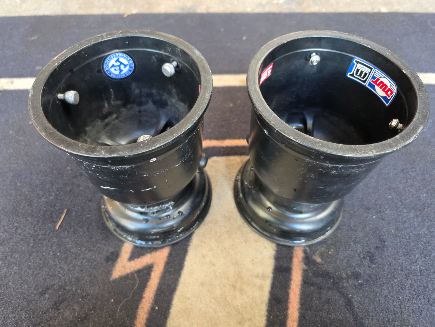 Gebrauchte DWT Douglas Magnesium Hinterradfelgen Satz Volumen 180mm