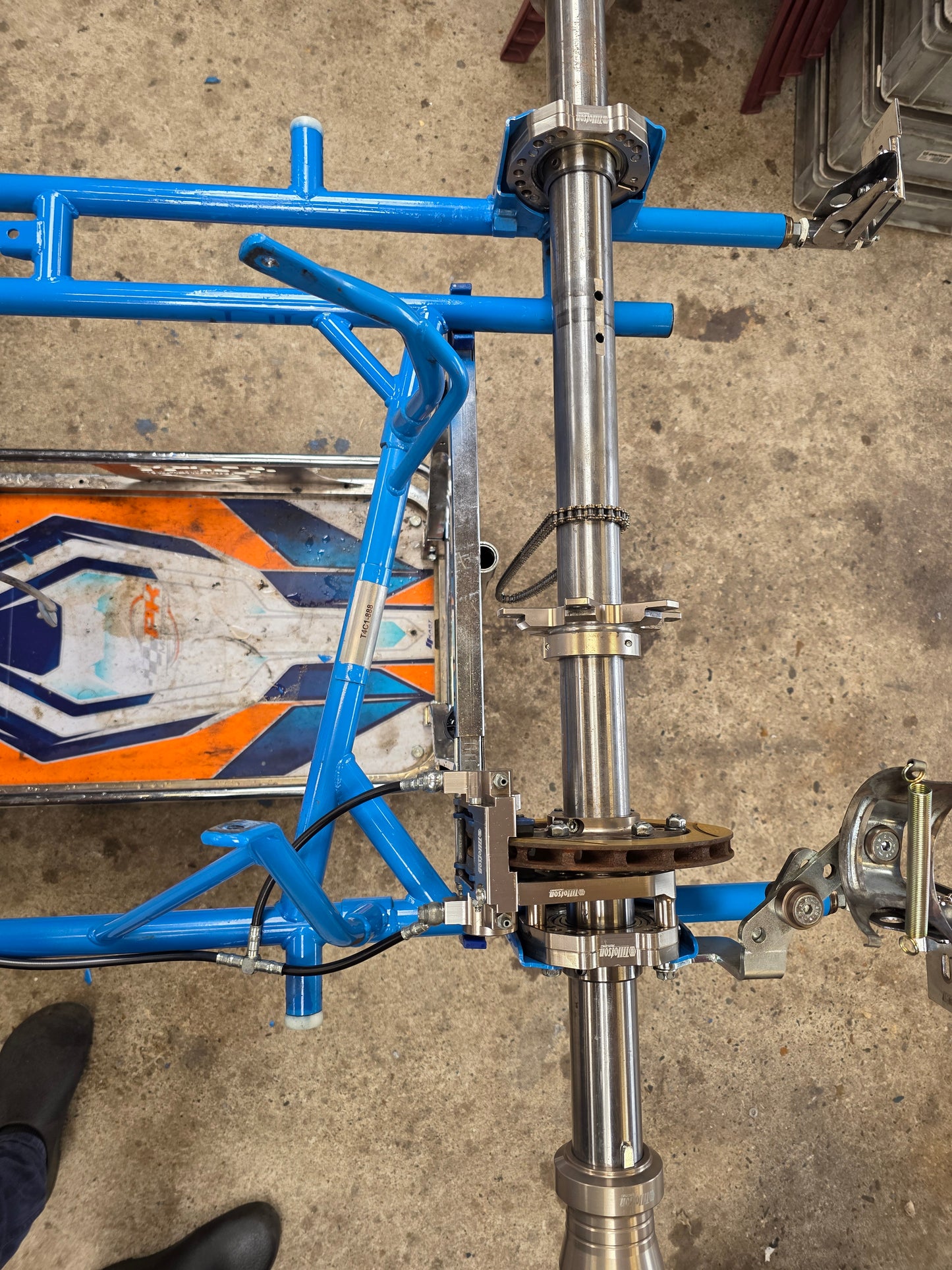 Gebrauchter Tillotson T4 Rollrahmen