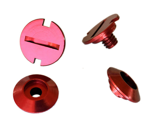 Zamp Schraubensatz Rot Z-20 Shield